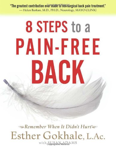 8 Steps to a Pain-Free Back: Natural Posture Solutions for Pain in the Back, Neck, Shoulder, Hip, Knee, and Foot by Esther Gokhale
