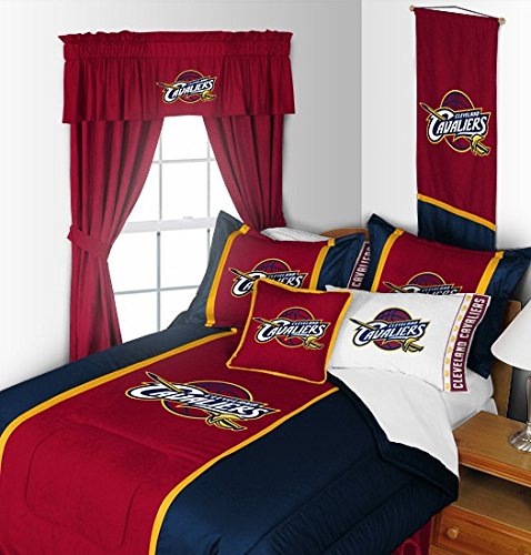 

Cleveland Cavaliers 3 Pc FULL / QUEEN Comforter Set - (1 Comforter and 2 Pillow Shams) SAVE BIG ON BUNDLING!