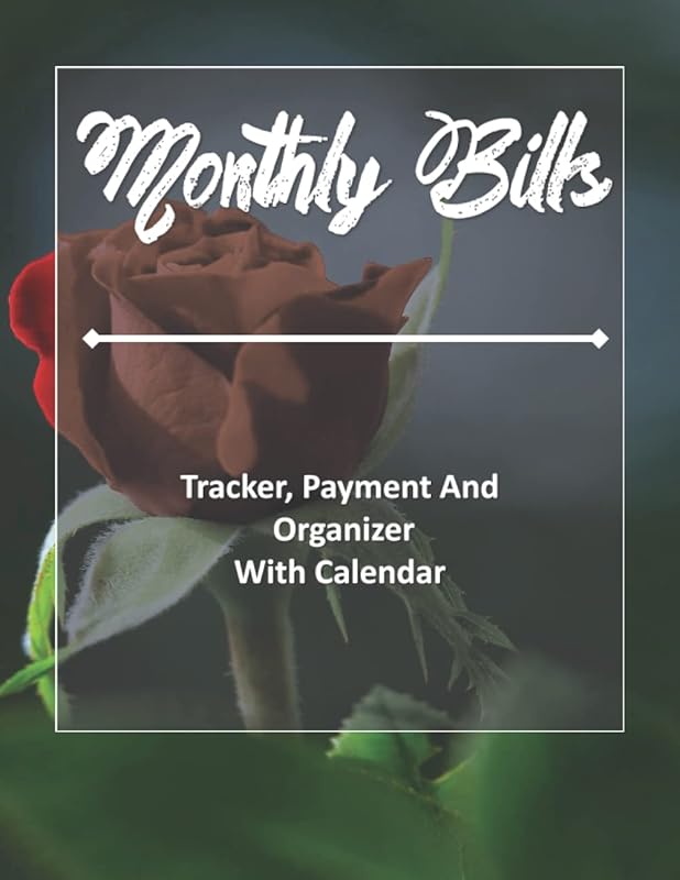 Monthly Bills: Tracker, Payment And Organizer With Calendar by Muraj International