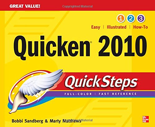 Quicken 2010 QuickSteps by Bobbi Sandberg