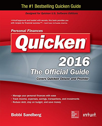 Quicken 2016 The Official Guide by Bobbi Sandberg