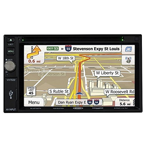 

Jensen Multimedia Receiver, 6.2-Inch Touch Screen with Bluetooth