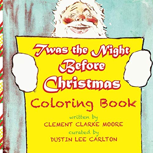 Twas the Night Before Christmas: Coloring Book by Clement Clarke Moore