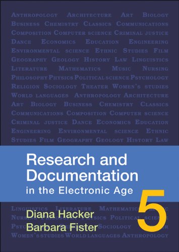 Research and Documentation in the Electronic Age by Diana Hacker