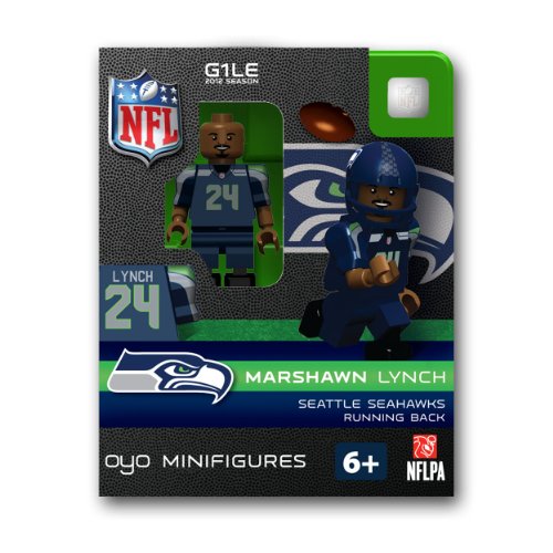 NFL Seattle Seahawks Marshawn Lynch Figurine
