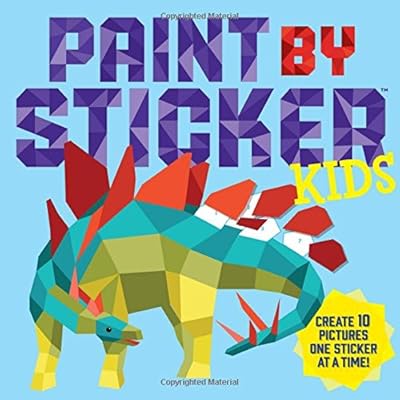 Paint by Sticker Kids: Create 10 Pictures One Sticker at a Time