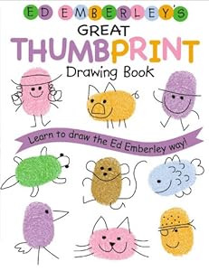 Ed Emberley's Great Thumbprint Drawing Book (Turtleback School & Library Binding Edition) (Ed Emberley Drawing Books (Prebound))