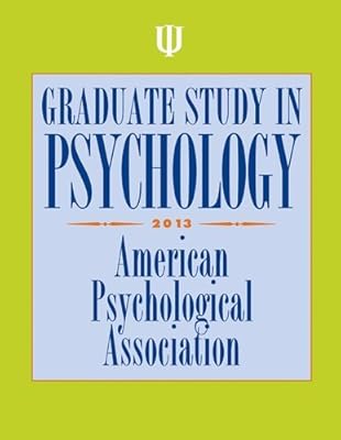 Graduate Study in Psychology