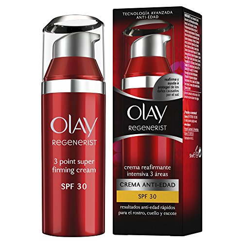 Olay Regenerist crema facial reafirmante intensiva 3 áreas SPF 30 50 ml