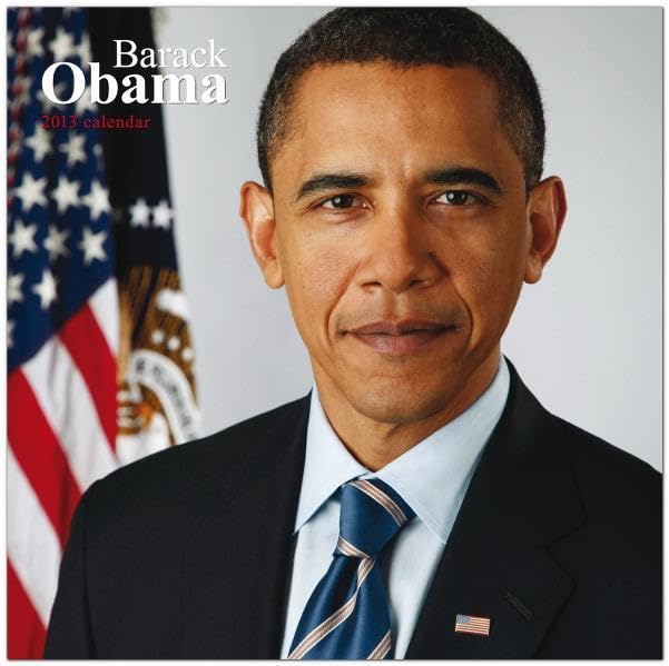President Barack Obama 2013 Faces Square 12X12 Wall by Browntrout Publishers