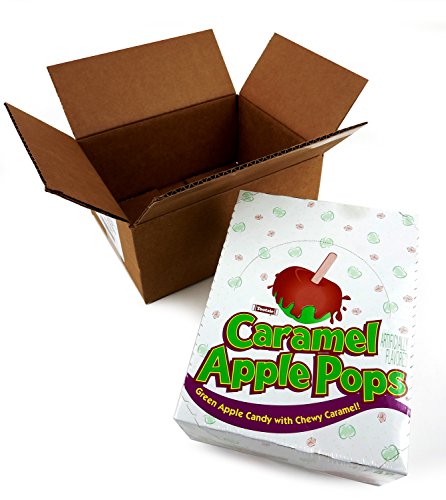 Tootsie Roll Caramel Apple Pops 48 Count Frustration Free Packaging