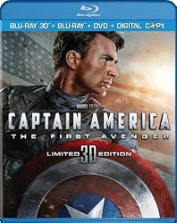 Captain America: The First Avenger (Three-Disc Combo: Blu-ray 3D / Blu-ray / DVD / Digital Copy)