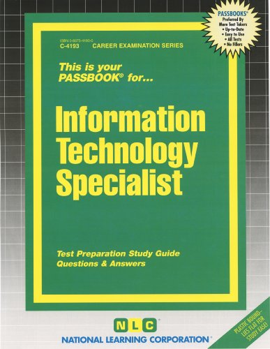 Information Technology Specialist by Jack Rudman