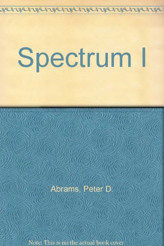 Spectrum 1: A Communicative Course in English by David P. Rein