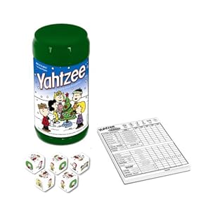 Click to buy Yahtzee games: A Charlie Brown Christmas from Amazon!