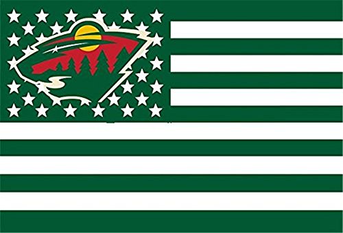 Minnesota Wild 3x5FT Stars and Stripes Flag wild-nation A1