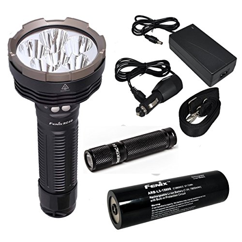 Fenix RC40 2016 Rechargeable LED Flashlight 6000 Lumens with 7800mAh