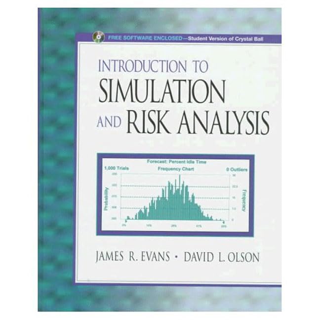 Introduction to Simulation and Risk Analysis by James R. Evan
