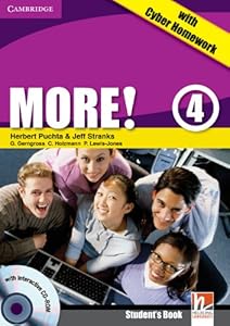 More! Level 4 Student's Book with Interactive CD-ROM with Cyber Homework