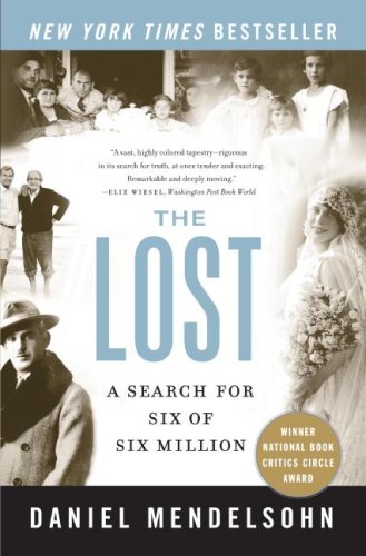 The Lost LP: A Search for Six of Six Million by Daniel Mendelsohn