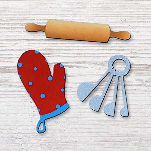 Algopix Similar Product 5 - Baking Magnets Rolling Pin Mitten