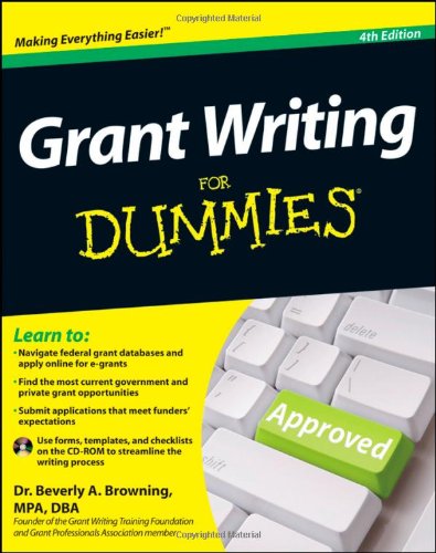 Grant Writing For Dummies by Beverly A. Browning