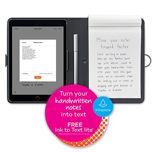 19% OFF on Wacom Bamboo Spark CDS600G Smart Folio with Gadget