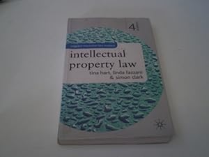 Intellectual Property Law (Palgrave Macmillan Law Masters) by Tina Hart