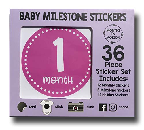 Algopix Similar Product 2 - Deluxe Baby Month and Milestone