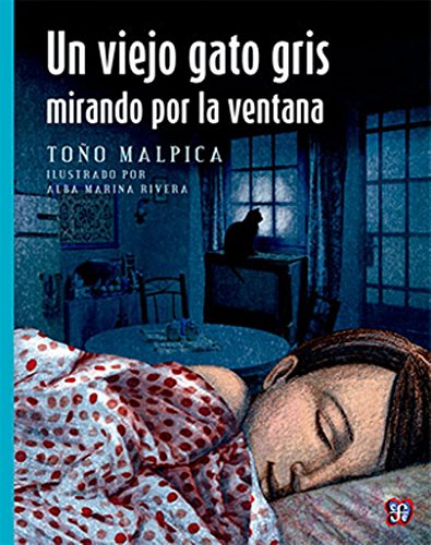 Un viejo gato gris mirando por la ventana by TonÌƒo Malpica