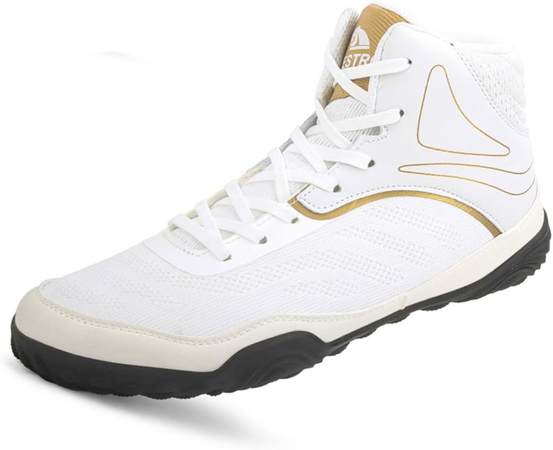 Unisex's Boxing Shoes Boxing Wrestling Footwear Breathable Comfort Breathable Kickboxing Boots Non-Slip Youth Sports Trainers_vogvips.com