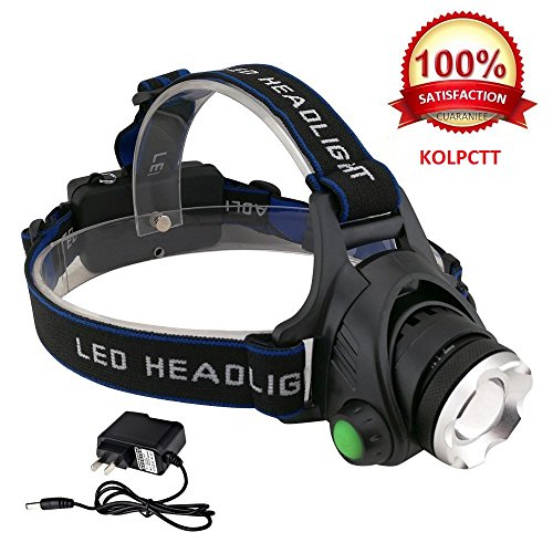 Algopix Similar Product 10 - KOLPCTT Rechargeable Headlamp LED 3
