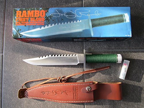 RAMBO 1 - First Blood Part I Messer - lim. Signature Edition "John Rambo" 1 von 5000 in Big Box *Original+NEU+OVP*