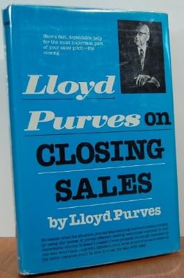 Lloyd Purves on closing sales