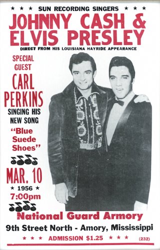 Johnny Cash and Elvis Presley 14