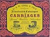 G. & D. Cook & Co.'s Illustrated Catalogue of Carriages and Special Business Advertiser