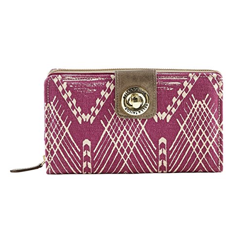 Bella Taylor Tahiti Fuchsia Cash System Wallet