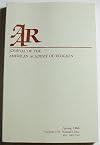 Journal of the American Academy of Religion (Volume LVI Number One, Spring 1988)