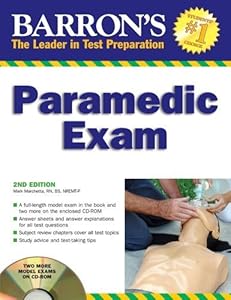 Barron's Paramedic Exam: with CD-ROM (Barron's How to Prepare for the Emt Paramedic Exam) by Mark Marchetta (2008-10-01)