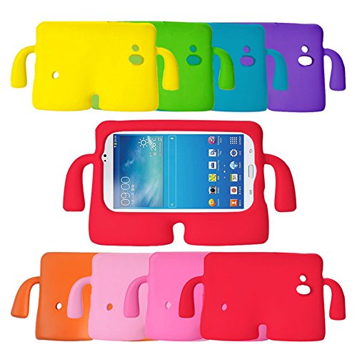 Tab 3 Case, Kids Shock Proof Foam Case Cover Stand for Samsung Galaxy Tab 3 (7.0) P3200 (Blue)
