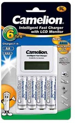 Camelion BC-1012-4H21AR Intelligent Fast Charger Battery Charger