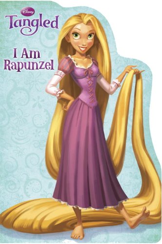 I am Rapunzel (Disney Tangled) (Shaped Board Book) by RH Disney