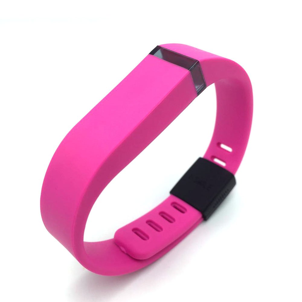 

i-smile® 1PC Replacement Bands with Metal Clasps for Fitbit Flex / Wireless Activity Bracelet Sport Wristband / Fitbit Flex Bracelet Sport Arm Band (No tracker, Replacement Bands Only) & 1pc Black Silicon Fastener Ring For Free