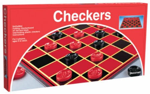 Pressman Checkers Board Games by Pressman Toy