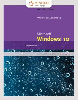 Bundle: New Perspectives Microsoft Windows 10: Comprehensive, Loose-Leaf Version + MindTap Computing, 1 term (6 months) Printed Access Card