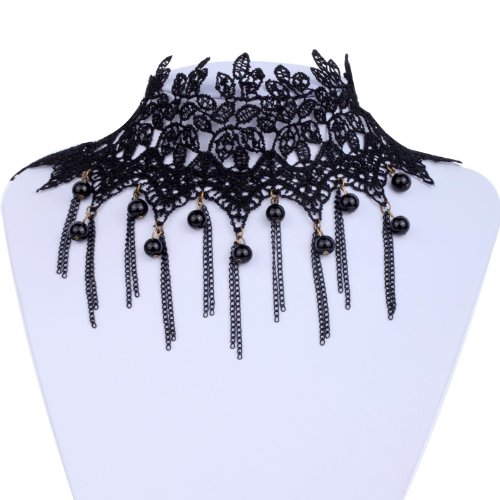 Victorian Tassel Collar Necklace