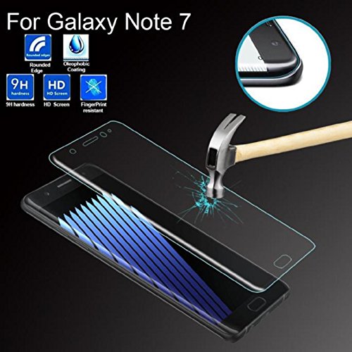ABC® Samsung Galaxy Note7 Tempered Glass Clear 3D Full Cover Screen Film Protetor