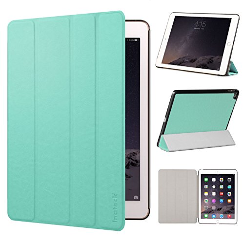 Inateck iPad Air 2 Case - Ultra Slim Leather Case Smart Cover with Magnetic Auto Sleep Wake-up Function for iPad Air 2/ iPad 6th Generation, Green