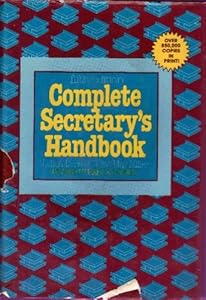 Complete Secretary's Handbook / Lillian by Mary A. de Vries