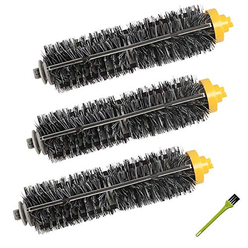 Algopix Similar Product 9 - VACFIT 3 x Bristle Brush for iRobot